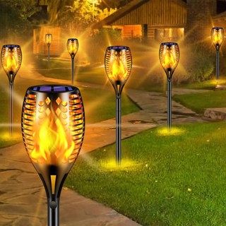 LED Solar Flickering Torch Lights